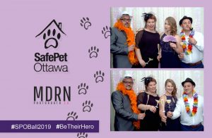 Staff at a SafePet Ottawa event